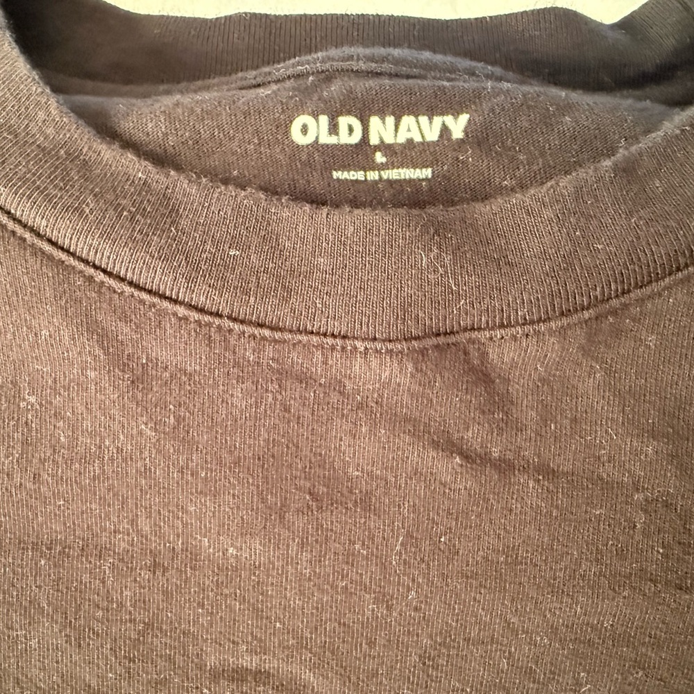 Old Navy Black Graphic Tee